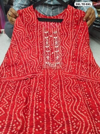 Riyon bandhani print kurti