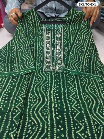 Riyon bandhani kurti